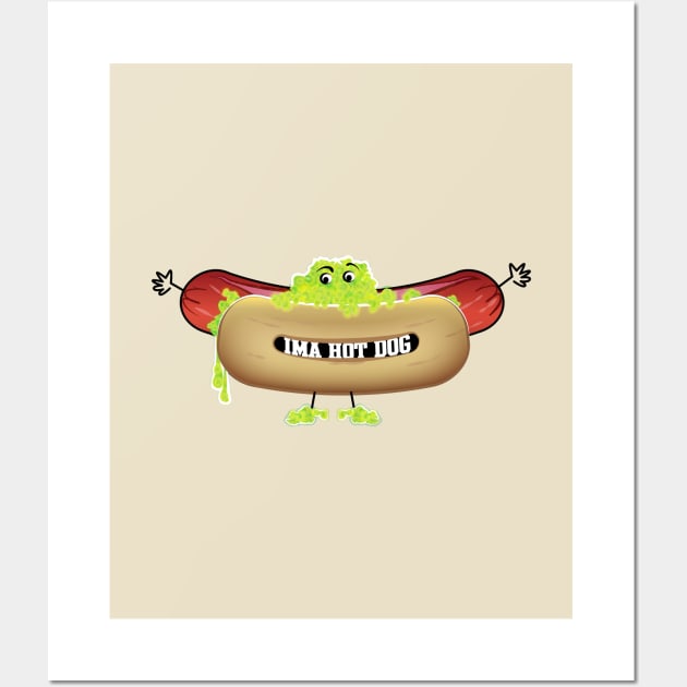 IMA HOT DOG Wall Art by Sanford Studio